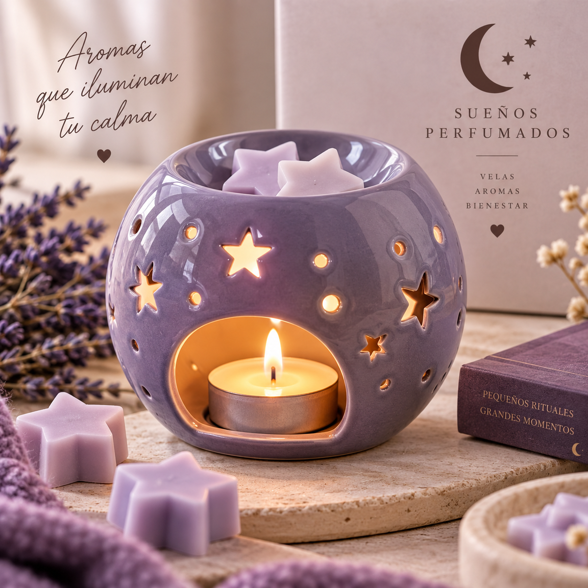 Quemador Noche Estrellada