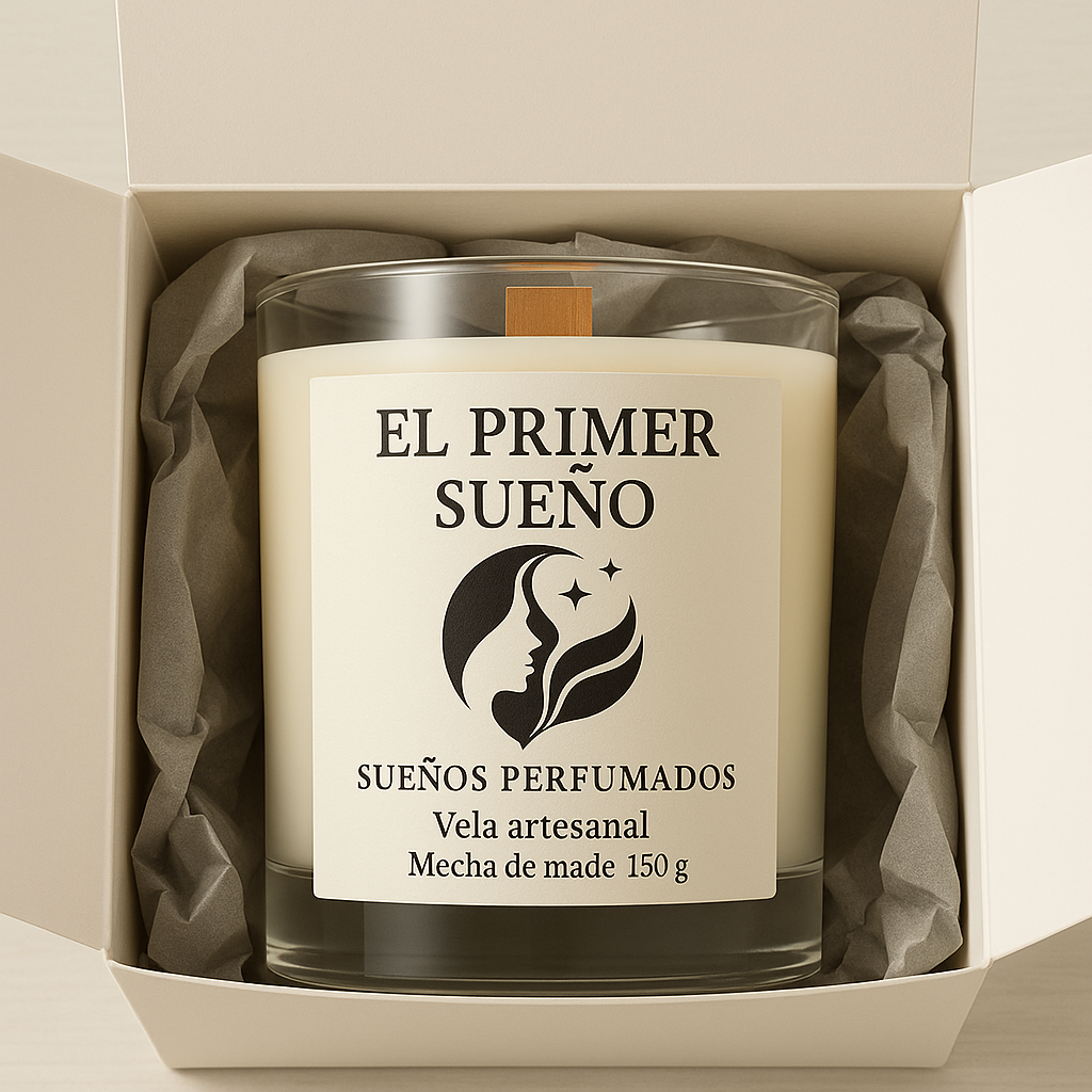 El primer sueño... Vela artesanal