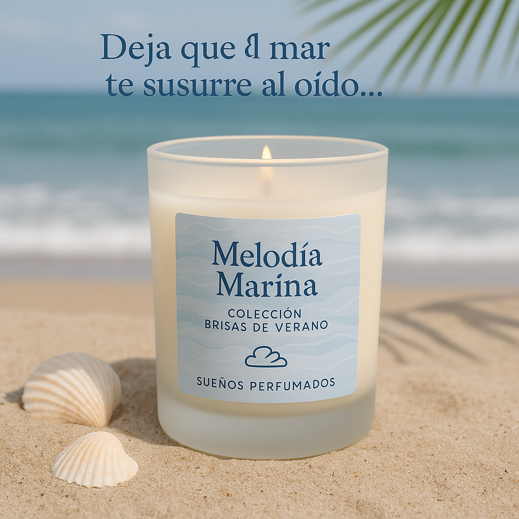 Melodía Marina - Vela Artesanal
