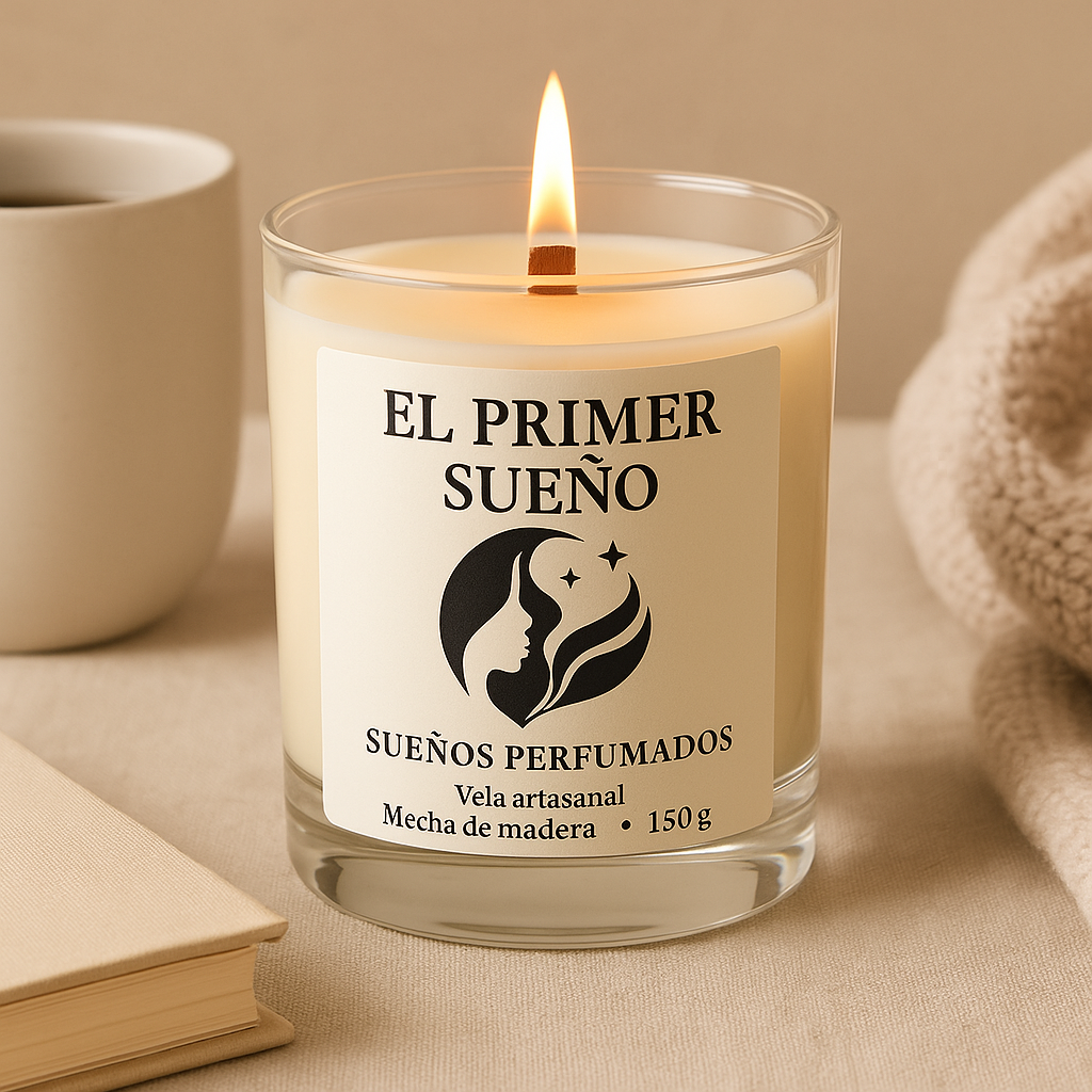 El primer sueño... Vela artesanal