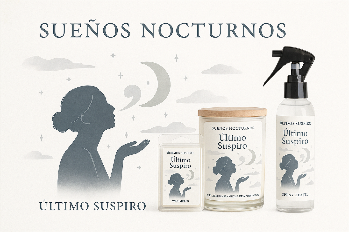 Pack sueños Perfumados último suspiro