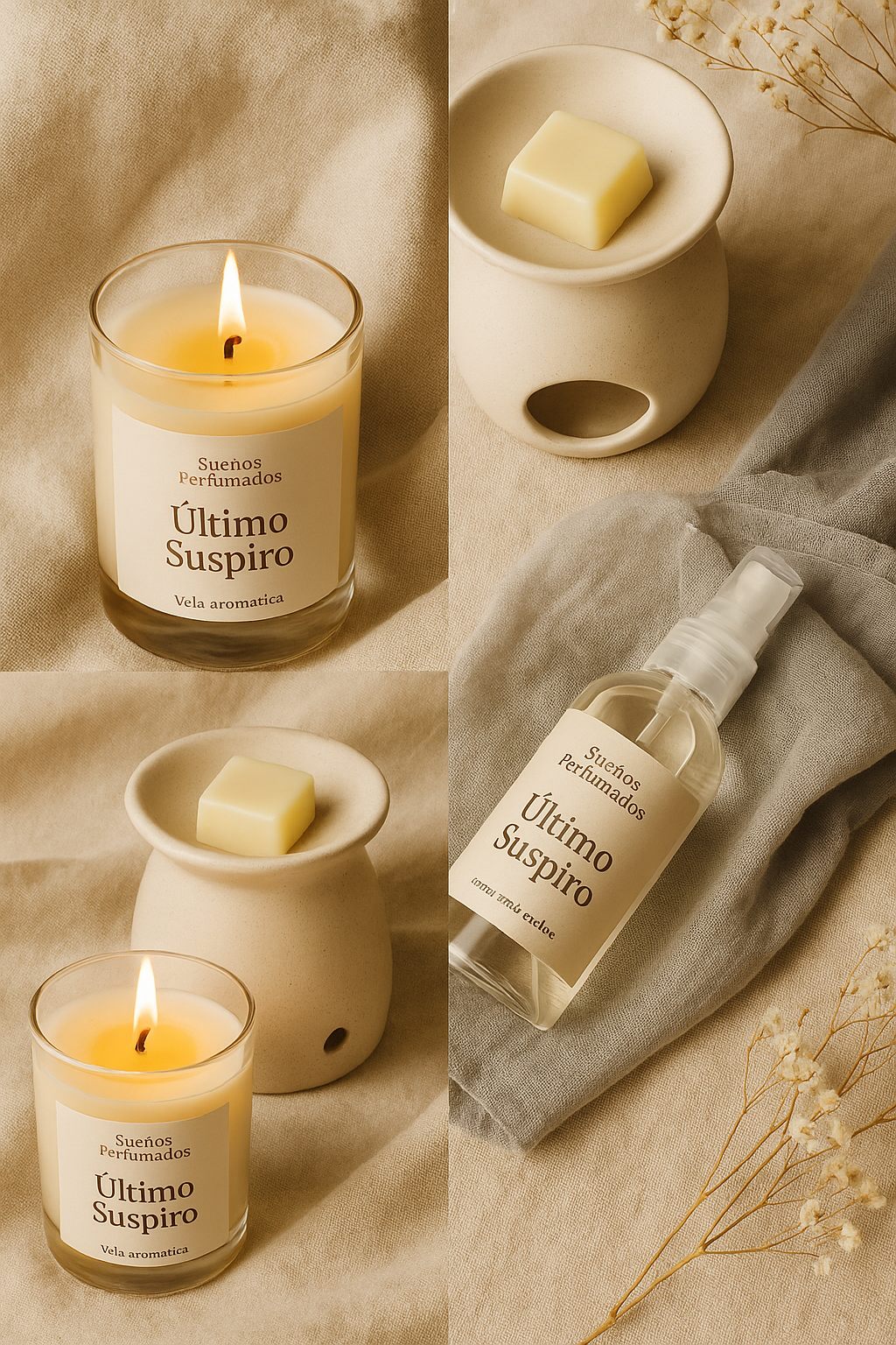 Pack sueños Perfumados último suspiro
