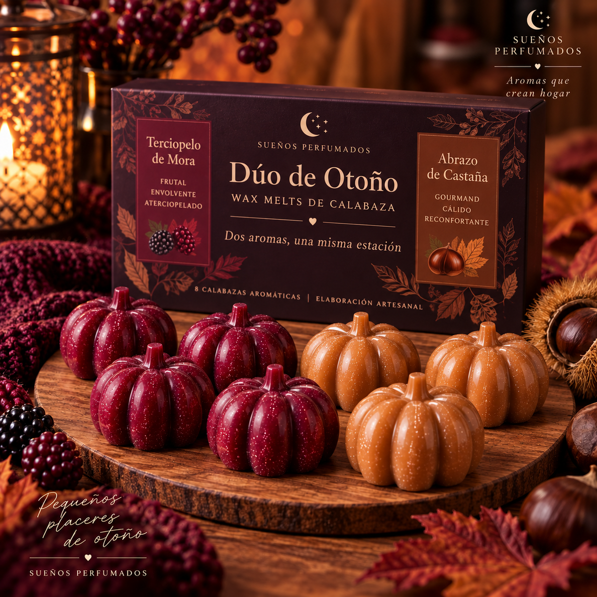 Dúo de Otoño · Wax Melts de Calabaza