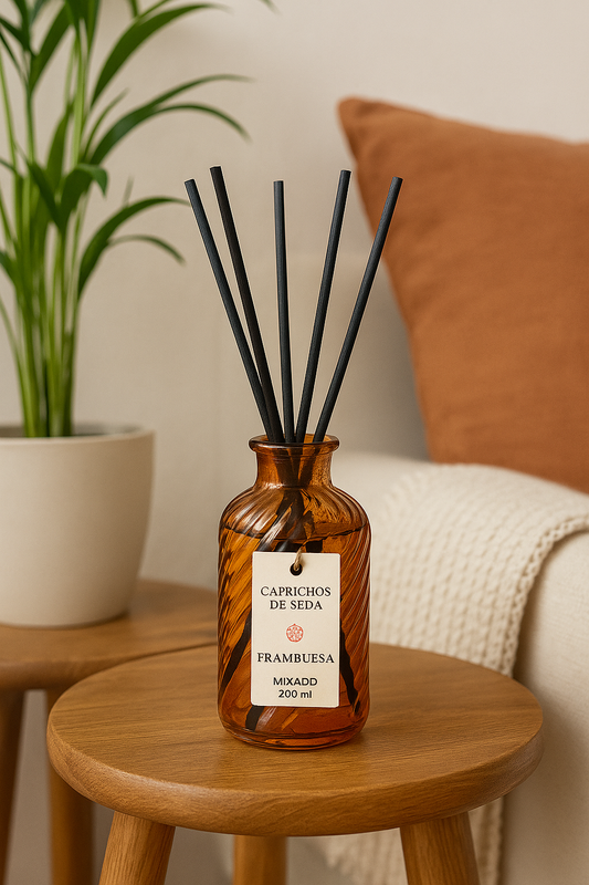 Mikado Artesanal · Caprichos de Seda y Frambuesa · 200 ml