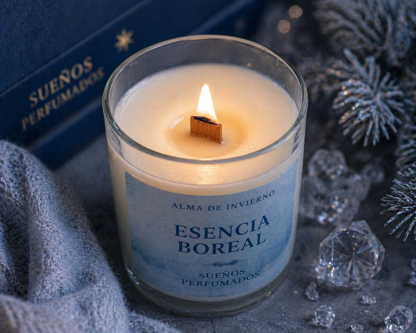 Boreal essence Aromatic candle