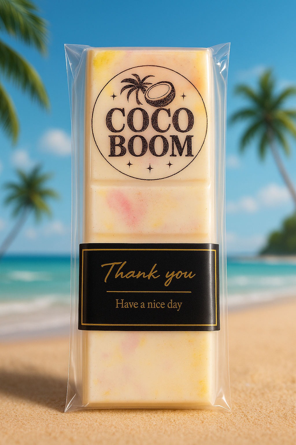 Coco boom wax melts bar 50g